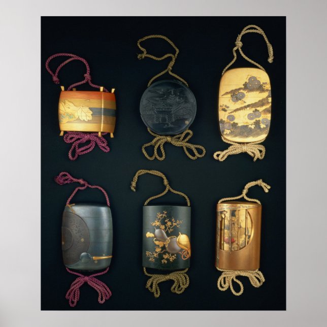 Affiche Inro Coque, 19ème siècle (Devant)