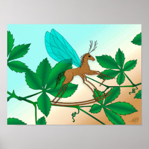 Affiche Insectes de verre - Rocheuse-Fly