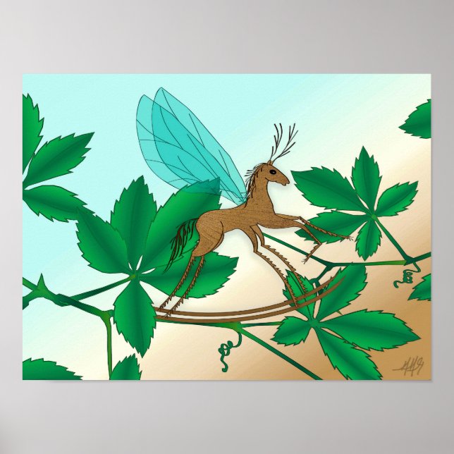 Affiche Insectes de verre - Rocheuse-Fly (Devant)