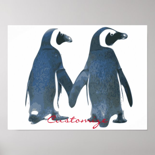 Affiche Inséparables Penguin Couple Thunder_Cove (Devant)