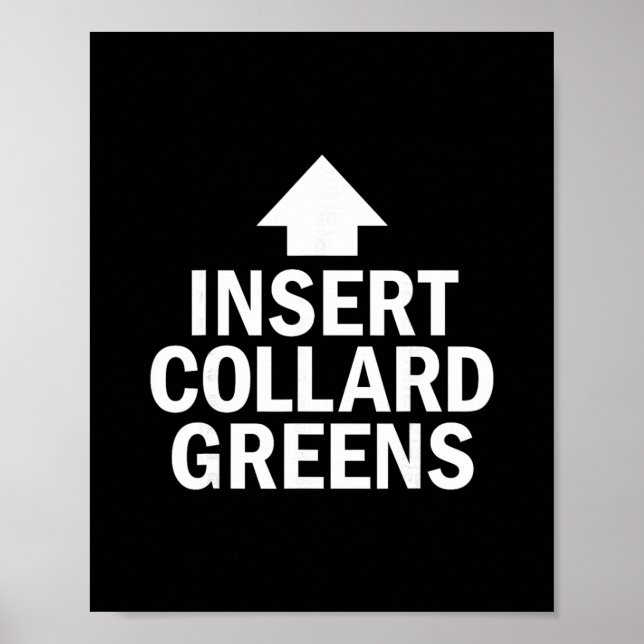 Affiche Insérer une flèche pointant les chou verts de Than (Devant)