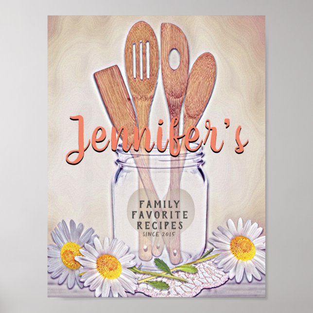 Affiche Insertion frontale du Classeur de recette personna (Devant)