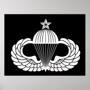 Affiche Insigne de parachutiste, Senior