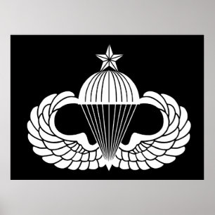 Affiche Insigne de parachutiste, Senior