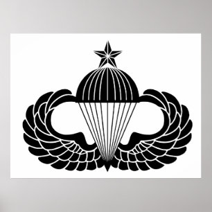 Affiche Insigne de parachutiste, Senior
