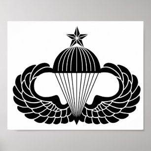 Affiche Insigne de parachutiste, Senior