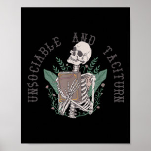 Affiche Insociable Et Taciturn Jane Austen Pride & Pr