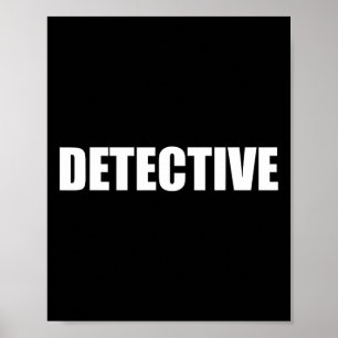 Affiche Inspecteur Police Halloween Costume Party
