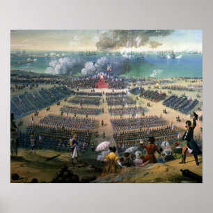 Affiche Inspection des troupes