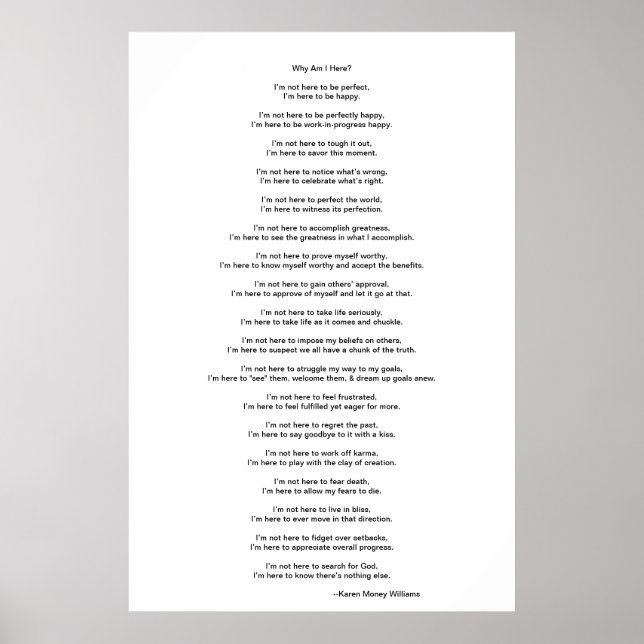 Affiche inspirante (Devant)