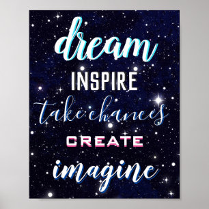 Affiche inspirante