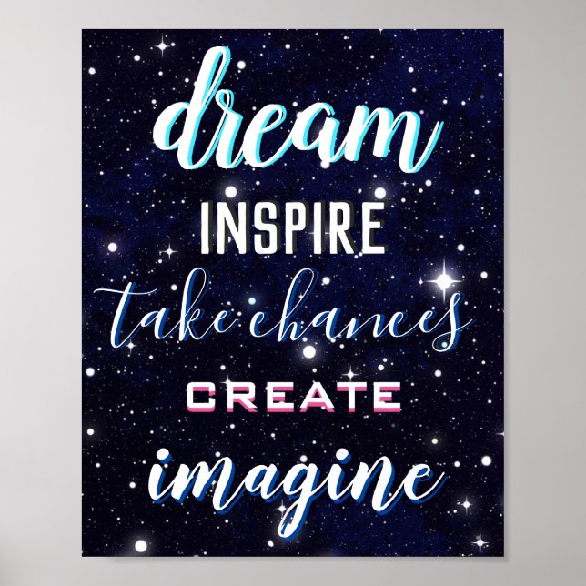Affiche inspirante (Devant)