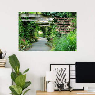 Affiche Inspirante de Chemin Spirituel