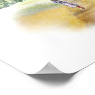 Affiche inspirante "Le voyage" (11x14)