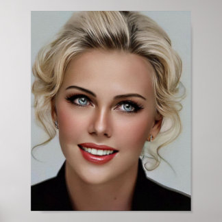 Affiche Inspiration Charlize Theron