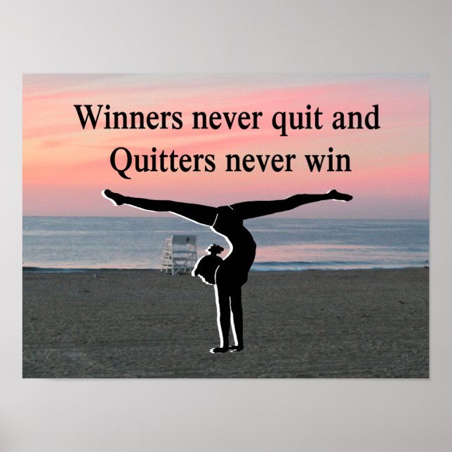 AFFICHE INSPIRATION DE GYMNAST (Devant)
