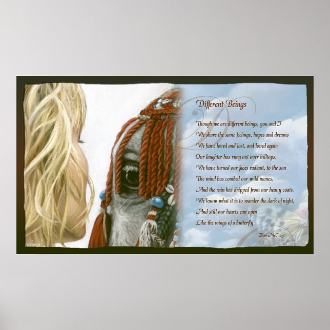 Affiche Inspiration des différents êtres (Devant)