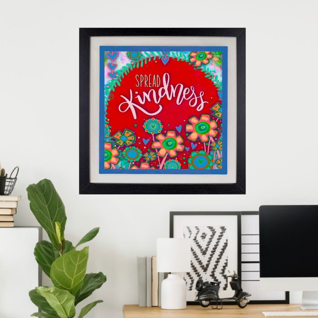 Affiche Inspiration Étalage Kindness Enseignant en classe (Créateur téléchargé)