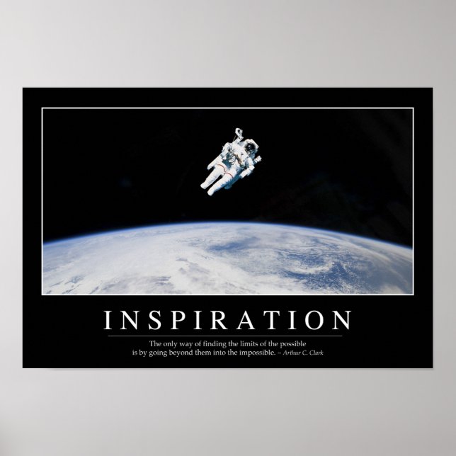 Affiche Inspiration: Inspirational Quote (Devant)