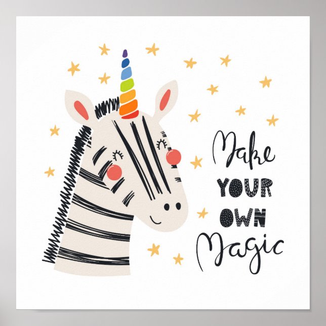 Affiche Inspiration Zebri-corn (Devant)