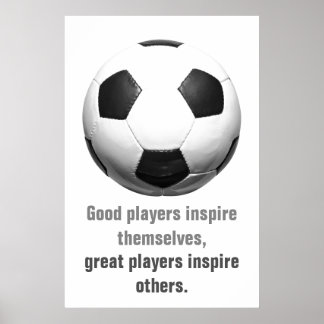Affiche Inspirational Football Football Unique