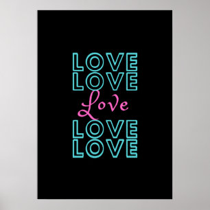 Affiche Inspirational Love Design