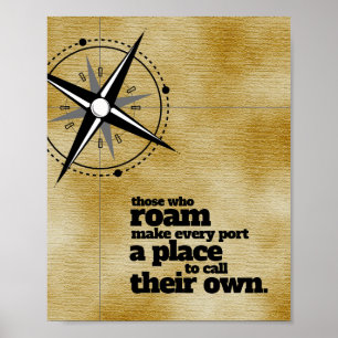 Affiche Inspirationnel Ceux Qui Rouillent ...