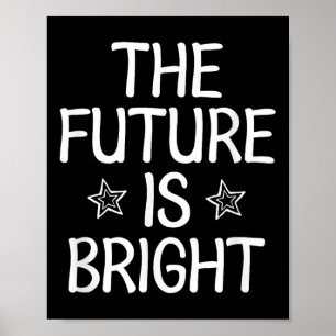 Affiche Inspirationnel, L'Avenir Est Lumineux. Famille amu