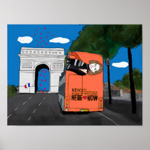 Affiche Inspiré par KENZO