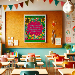 Affiche Inspirer Citation de gentillesse Inspiribilité de