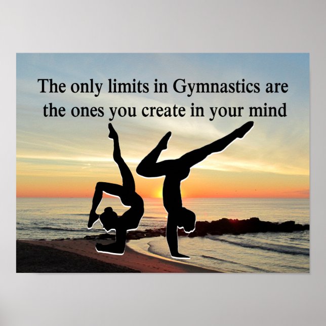 AFFICHE INSPIRER LE DEVIS DE GYMNASTIQUE (Devant)