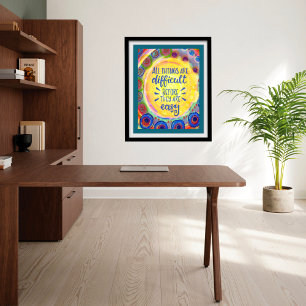 Affiche Inspirer le devis de l'élève Inspiriity de classe