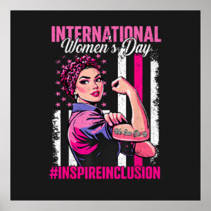 Affiche Inspirer l'inclusion 8 mars International