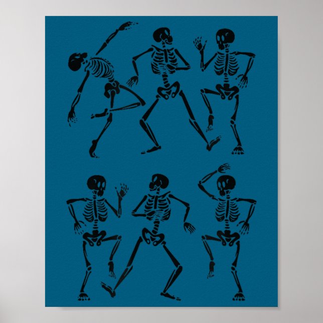 Affiche Insrational Dry Bones Rattling Christian Motivatio (Devant)