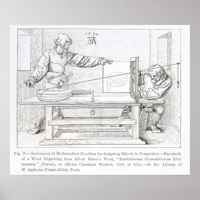 Affiche Instrument de précision mathématique (Devant)