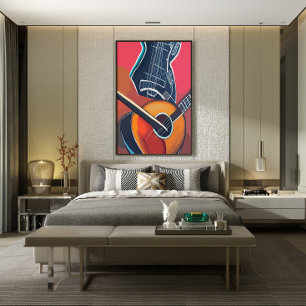 Affiche Instruments d'aquarelle