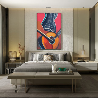 Affiche Instruments d'aquarelle