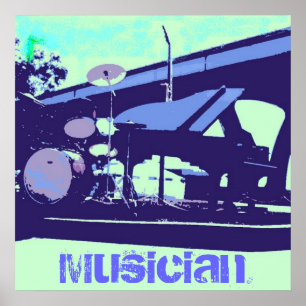 Affiche Instruments de musique