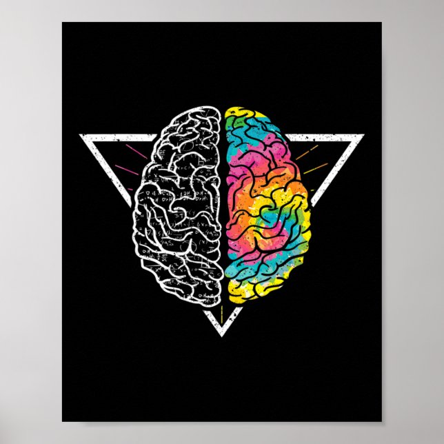 Affiche Intégrer la Neurodiversité ADHD LD Sensibilisation (Devant)