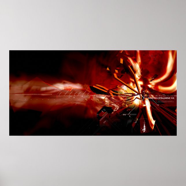 Affiche Intelligence industrielle (Devant)