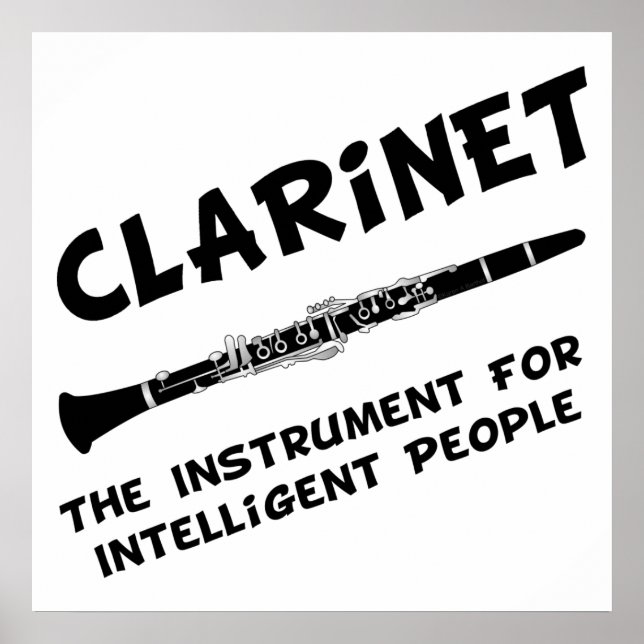 Affiche Intelligent Clarinet (Devant)