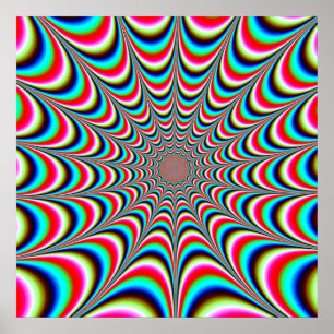 Affiche "Intensité psychoactive indubitable"