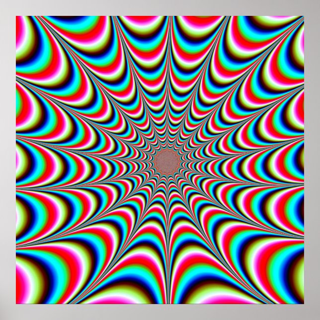 Affiche "Intensité psychoactive indubitable" (Devant)