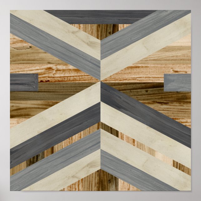 Affiche Intention géométrique (Devant)