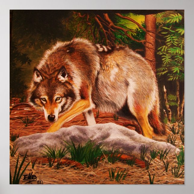 Affiche Intention Grey (Devant)