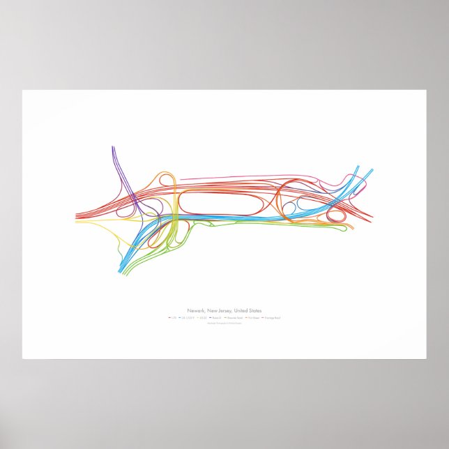 Affiche Interchange Chorégraphie: Newark, NJ, US 2 (Devant)