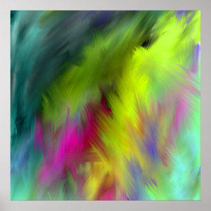Affiche intérieur Ab44 art abstrait vif