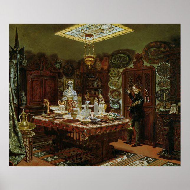 Affiche Intérieur de la collection de Monsieur Sauvageot (Devant)