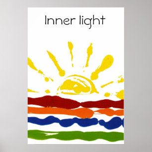 Affiche intérieure de quaker d'Iight