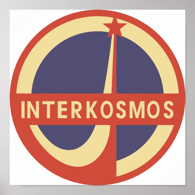 Affiche Interkosmos (Devant)